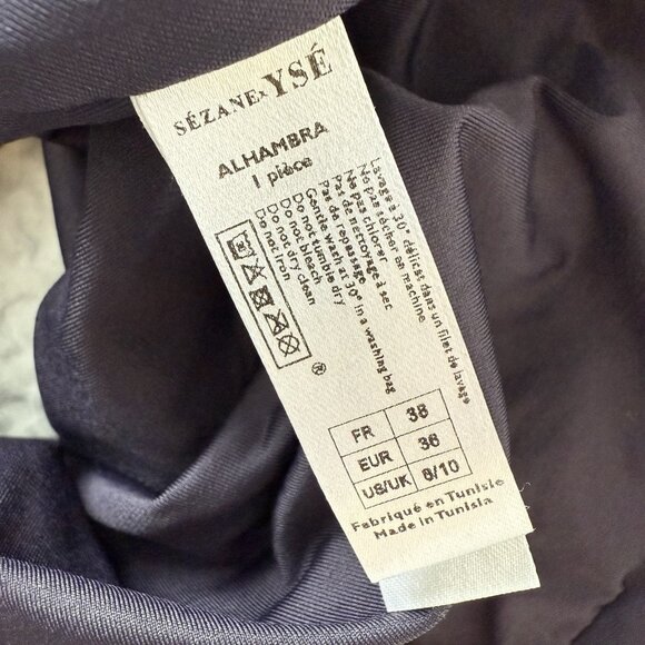 Sezane x YSE Alhambra One Piece Swimsuit Womens Medium Resortwear Beach Summer - Picture 11 of 13